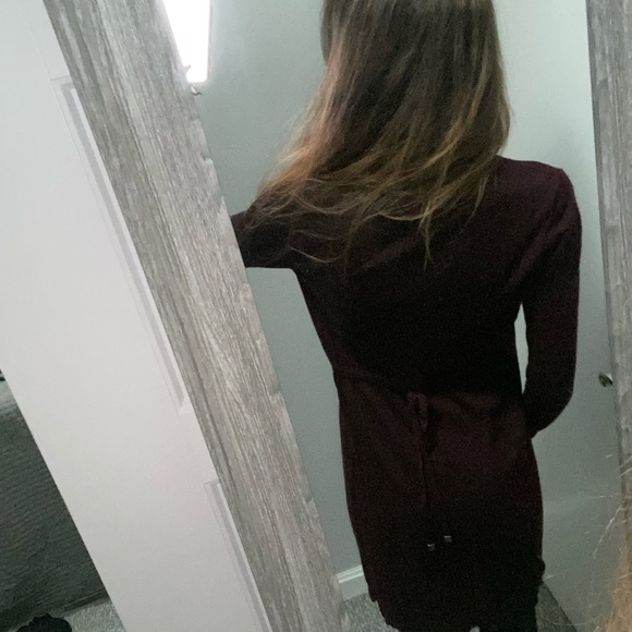 Cynthia Rowley Tie Back Wool Cardigan - Picture 4 of 10